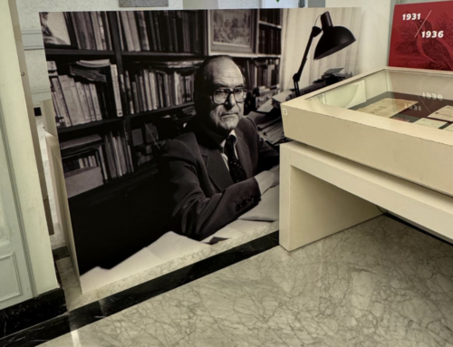 Inauguración de la exposición «El vuelo del alción: el fondo personal de Julián Marías en la Universidad Complutense»